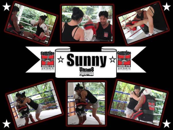 Sunny Coelst from Ultim8 Muay Thai Fight Wear