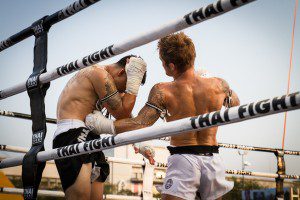 Scottish Muay Thai Fighter Craig Dickson on Thai Fight 2013